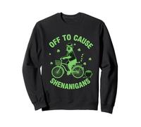 para causar travesuras Tonkinese Cat St Patricks Day Sudadera