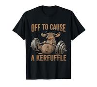 para causar un Ejercicio de Fitness Kerfuffle Dachshund Camiseta