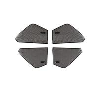Para Cayenne 2018-2022 Marco Embellecedor Para Panel Puerta Delantera Trasera Coche Cubierta Superior Inferior Para Altavoz Audio Coche Interior Accesorios(Color 2)