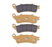 Para CB 1100 CB1100 GL 1800 GL1800 ST 1100 ST1100 ST 1300 ST1300 Non ABS VFR 800 NT650 XL1000V Pastillas De Freno Delanteras Y Traseras De Motocicleta Semimetálicas(Parte delantera)