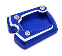 para CB 300 250 150 125 CB300R CB250R CB150R CB125R Ampliación del Soporte De Pata De Cabra De Motocicleta Ampliación del Soporte Lateral Placa De Soporte Motocicleta(Azul)