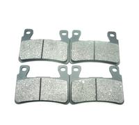 Para CB400SB Super Boldor 2005-2020 CB400SAD Super Boldor ABS E Paquete 2014-2020 CB400 Pastillas De Freno Delanteras Y Traseras Semimetálicas Para Motocicleta(Parte delantera)