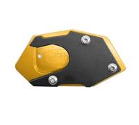 Para CB400SF Para Para CB400 Para 1998-2020 Motocicleta CNC Kickstand Placa de extensión Pie Soporte lateral Ampliar almohadilla Extensión(Color1)
