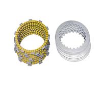 para CB400SS CL400 XR400 R SM XR400R CRM250 VT600 C CD V CB650F XL600V Placas De Fricción Embrague Motocicleta Kits Discos Acero