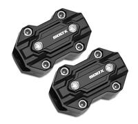 Para CB500X CB 500X 2013 2017 2020 2021 Bloque De Protección De Motor De Motocicleta Parachoques Bloque De Protección Decorativa Verja(Two black)