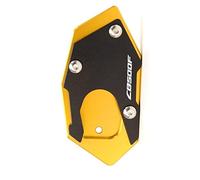 para CB500X CB500 X CB500F F 2014-2017 2018 2019 2020 2021 2022 Almohadilla Extensión Pata Cabra Placa Ampliación De Soporte Lateral CNC para Motocicleta