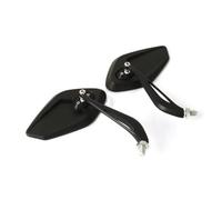 Para CB650F 2017-2018 Para CB650R 2019-2024 Para CBR650R 2021-2024 Para CB750 Para Hornet 2023-2024 Espejos Retrovisores Laterales Universales Para Motocicleta Espejos Retrovisores Moto(Black)