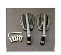 Para CB650R CB150R CB250R CB300R CB125 Moto Espejos | Para CB650R CB150R CB250R CB300R CB125 Motocicleta Genuina Fibra De Carbono Retro Universal Espejo Retrovisor Y Espejo De
