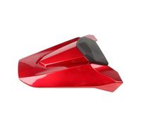 Para CB650R CBR650R CB CBR 650 R 2024 Asiento Trasero Capota Pasajero Cola Capota Cubierta Asiento Trasero Motocicleta Alerón con carenado fijo(ROJO)