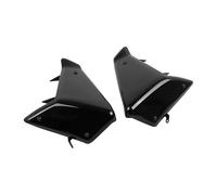 para CB750 para Hornet CB 750 2023 2024 2025 Alerón Delantero Carga Aerodinámica Lateral Desnudo Frontal Carenado Aerodinámico Alerón de Motocicleta(Negro)
