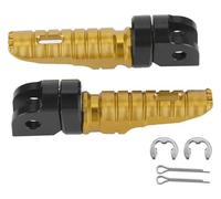 Para CB900F Para CBF1000F 2002 2003 2004 2005 2006-2012 Par Estriberas Pedales Delanteros Motocicleta Reposapiés(Silver)