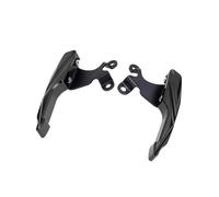 para CBF190 para CB190R Motocicleta Pasamanos Apoyabrazos Trasero Aleta Trasera Portaequipajes Accesorios De Pasamanos Traseros Pasamanos Trasero(Black A)