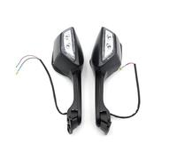 para CBR 250R 2011-2016 300R/500R 2013-2016 600RR 2003-2016 1000RR 2004-2007 Espejo Retrovisor Plegable con Señal De Giro Retrovisores Moto