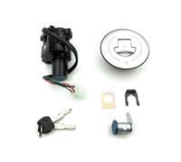Para CBR 250R 250 CBR500 CB500 2011-2014 FMX65 2005-2006 Interruptor Encendido Moto Tapa Combustible Llave Bloqueo Asiento(CONJUNTO COMPLETO)