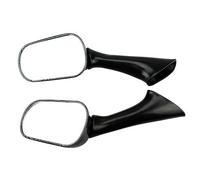 Para CBR 600F2 1000F VFR750F VFR800F1 1991-1999 2 Unids/par Espejos Laterales Traseros De Fibra De Carbono Espejo Retrovisor Ovalado For Motocicleta