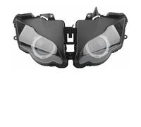Para CBR1000RR 2008-11 Faro Alto Y Bajo Para Moto Conjunto De Faros LED Personalizado Angel Devil Eyes Proyector HID Luz Principal Faro Redondo Moto