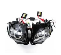 para CBR1000RR 2012 2013 2014 2015 2016 Conjunto de Faros Delanteros Angel Eyes HID para Motocicleta. Faros Delanteras