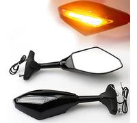 para CBR1100XX CBR 1100 CBF1000 VTR 1000 F Firestorm Espejos Retrovisores De Motocicleta Indicador Señales Giro Luces L&E&D