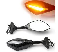 para CBR1100XX CBR 1100 CBF1000 VTR 1000 F Firestorm Espejos Retrovisores De Motocicleta Indicador Señales Giro Luces L&E&D