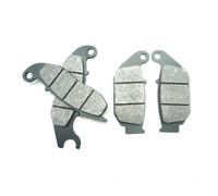 Para CBR150R Hecho En Indonesia 2012 2013 2014 CBR150R Hecho En Filipinas 2010-2021 Pastillas De Freno Delanteras Y Traseras Semimetálicas Para Motocicleta(Parte delantera y trasera)