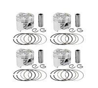 Para CBR250RR CBR22 KAZ MC22 CB250 MC23 Para Jade Para Motor De Hornet 250 Anillos Pistón Kit Diámetro Estándar 48,5mm ~ 49 Anillo pistón motocicleta(4 Sets 48.75mm)