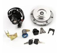 Para CBR600 F2 F3 1991 1992 1993 1994 1995 1996 1997 1998: Tapón Gasolina, Interruptor Encendido, Llave Bloqueo Del Asiento Motocicleta Cerradura Encendido