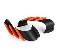 para Cbr600/Para Cbr650r/Para Cbr1000/Para Cbr300r/Para Cbr650f Carenado Delantero Winglets Aerodinámicos Alerones Laterales Alas Dinámicas Decorativas Moto Carenado(Naranja)