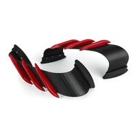 para Cbr600/Para Cbr650r/Para Cbr1000/Para Cbr300r/Para Cbr650f Carenado Delantero Winglets Aerodinámicos Alerones Laterales Alas Dinámicas Decorativas Moto Carenado(Deep Red)