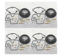 Para CBR600F2 1991-1994 CBR600 F2 Motocicleta Reparación De Carburador Combustible Deslizante Difragmas Vacío Émbolo Repuestos Kit Reparación Carburador(Color 2)