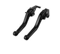 Para CBR600RR 2003 2004 2005 2006 Accesorios Para Motocicletas Manijas De Palanca De Embrague De Freno Cortas(Black)