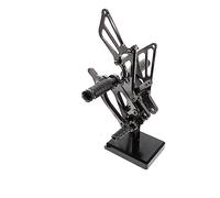 Para CBR600RR Para CB R600 RR Para ABS 2012 2013 2014 2015 Motocicleta Para CNC Rearset Juego Clavijas Pie Ajustables Pedales Pies Moto Clavija Reposapiés(4)