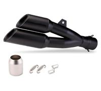 Para CBR650R 51/61 Mm Motocicleta Escape Tubo Escape Modificada Silenciador Medio Conector Escape(4)