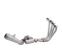 para CBR650R CB650F CB650R CBR650F 2014 2015 2016 2017 2018 19 20 21 22 23 24 Kit Completo De Modificación del Sistema Escape 60Mm para Motocicletas Racing Line