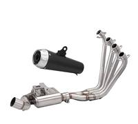 para CBR650R CB650F CB650R CBR650F 2014 2015 2016 2017 2018 19 20 21 22 23 24 Kit Completo De Modificación del Sistema Escape 60Mm para Motocicletas Racing Line