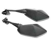 para CBR954 CBR400 CBR250 VFR400 NSR250 Y CBR1000RR Vista De Marcha Atrás Espejo Retrovisor Lateral para Motocicleta Espejos Laterales(A2)