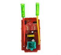 para cdi Racing 6 Pines para Moto para 4t Deslimitado Toque(For LF-110) | Carcasa ABS roja, 4 curvas encendido, aceleración rápida, para atv 50-125cc, uso rudo