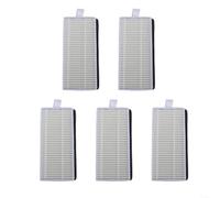 Para Cecotec para CONGA M50 M50 para aspiradora X-TREME, juego de filtros HEPA lavable, captura de partículas finas, fácil mantenimiento, paquete de 5