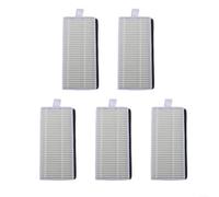 Para cecotec para conga M50 M50 para x-treme HEPA filtro kit de repuesto lavable robot aspirador piezas polvo caja filtros blanco paquete de 5