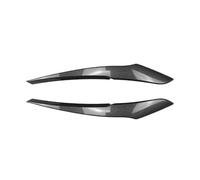 para Cejas Faro para BMW 1 Series F20 2012-2014 Base Model, Embellecedor for Párpados de Cejas Faros Delanteros Pegatinas Accesorios,Carbon Fiber Texture