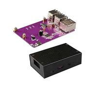 Para cero 2W a 3B Junta USB HUB 100Mbps Ethernet Expansión Board con aleación de aluminio Shell B