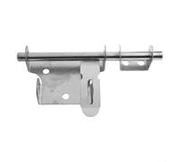 para cerrojo Seguridad 6 Pulgadas para acero Inoxidable Plateado | para acero inoxidable para robusto, mecanismo deslizante para suave, acabado cepillado elegante, para ideal (8 inches)