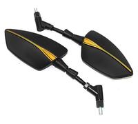 Para CFMOTO 150NK 250NK 400NK 650NK 650MT Motocicleta Retrovisores Laterales Espejos Izquierdo/Derecho Trasero Vista Ajustable Espejo retrovisor plegable moto(A)