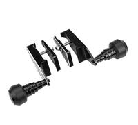 para CFMOTO 250SR 300SR Deslizadores de Marco de Motocicleta Cubierta Protectora de Motor protección contra caídas(Black)