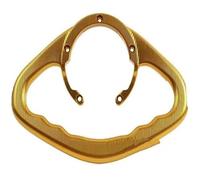 para CFMOTO 450 SR SR-S 300 SS 800 NK 250 CL-X 700 MT 650 GT 450SR Reposabrazos del Depósito Combustible La Motocicleta Poma Trasera Pasajero(Amarillo)