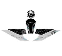 para CFMOTO 675NK 2025, Calcomanía Lateral, Protector De Rodilla Gas para Motocicleta, Pegatina, Almohadilla Tracción del Tanque