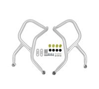 para CFMOTO 800MT 2021 2022 2023 2024: Protector Motor Barra Protectora Chasis Accesorios Motocicleta Barra Choque Protector Motor(Plata)