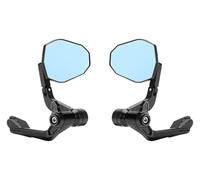 Para CFMOTO 800NK 2023 Motocicleta Espejo De Manillar Espejos Laterales retrovisor plegable moto(Black)