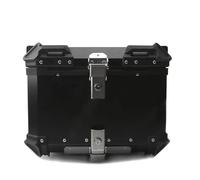 para CFMOTO para 800MT Baúl De Motocicleta Caja De Equipaje Lateral Portaequipajes Marco Trasero Soporte para Baúl De Casco Accesorios Portaequipajes Moto(45L Black)