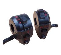 Para CG 125 150 22 Mm Manillar De Motocicleta Interruptores Izquierdo Y Derecho Bocina Señal Giro Faro Arranque Eléctrico Controlador Manillar Interruptor Motocicleta Botón Interruptor Encendido