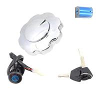 para CG125 CG 125 Motocicleta Interruptor De Encendido Tapa Combustible Tanque Cerradura Llave Kit Accesorios Repuesto Interruptor Encendido Motocicleta